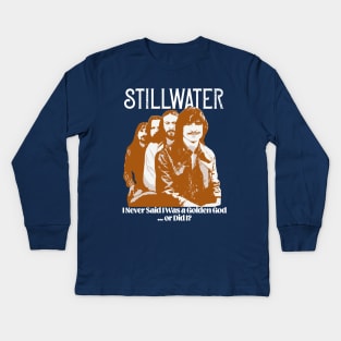 Stillwater Almost Famous Parody Band Funny 70s Kids Long Sleeve T-Shirt